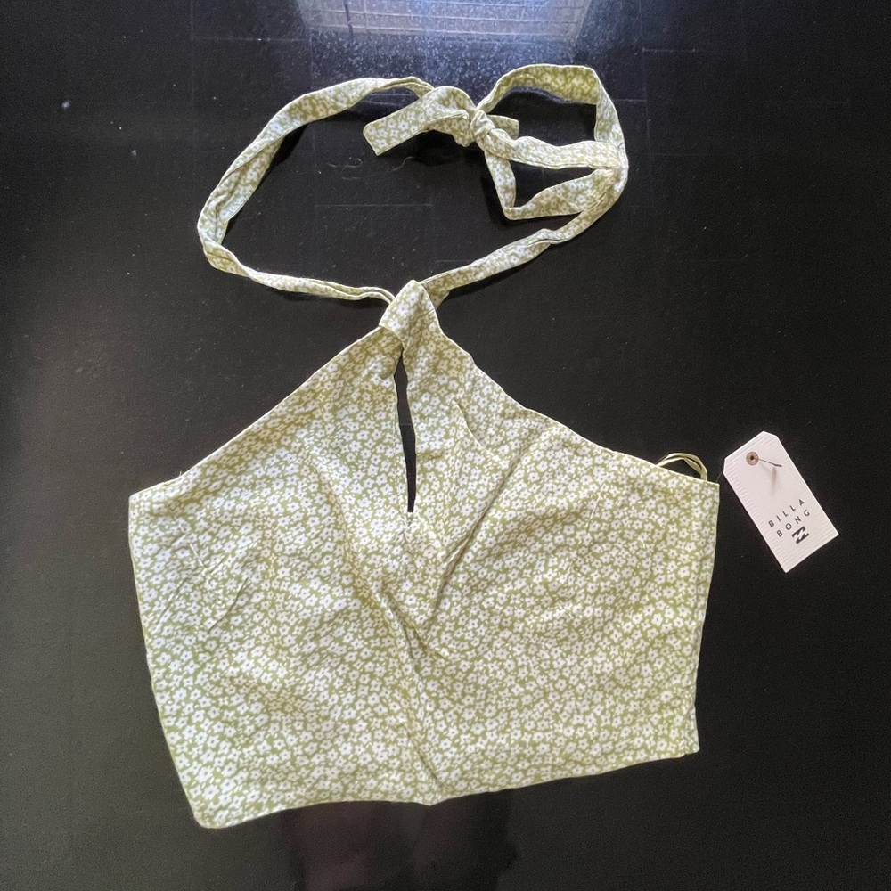 halter crop top